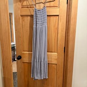 Gray Maxi Dress